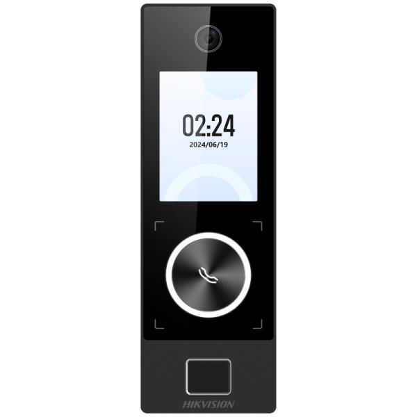 CONTROL DE ACCESO RECONOCIMIENTO FACIAL / LECTOR DE HUELLAS / LECTOR DE TARJETA M1 HIKVISION DS-K1T323MBFWX-E1(O-STD) (E) CON PANTALLA DE 2.4" LENTE 2MP 302922220