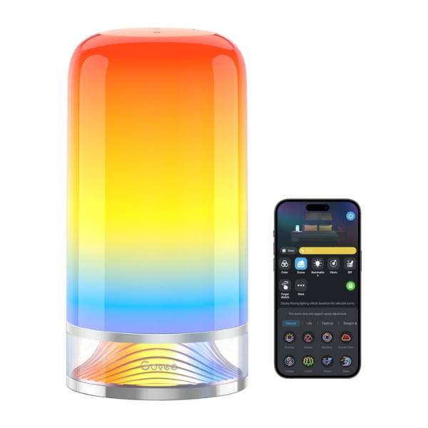lámpara ESCRITORIO INTELIGENTE GOVEE táctil WIFI H60221D1