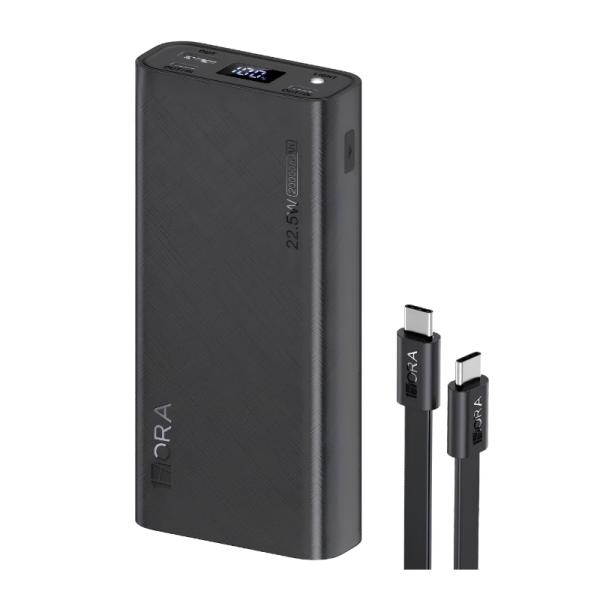 POWER BANK 1 HORA GAR158N 20000 MAH CARGA rápida 22.5W