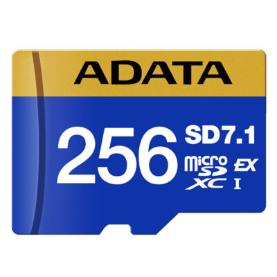 Micro SDXC 256 Adata azul